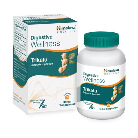 Himalaya Trikatu Tablets 60's - Supports Digestive Health – Himalaya ...