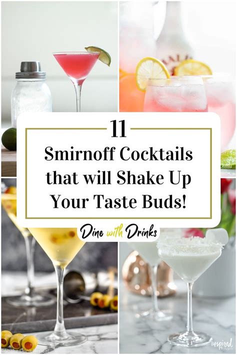 Smirnoff Cocktails That Will Shake Up Your Taste Buds