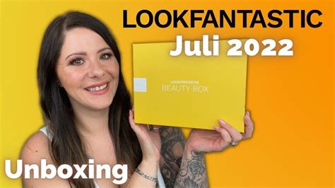 Lookfantastic Beauty Box Juli Unboxing Deutsch Youtube