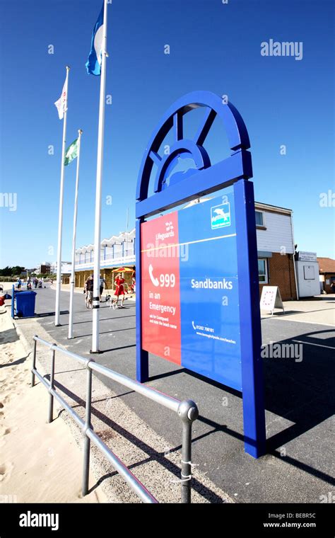 Sandbanks Beach Dorset Stock Photo - Alamy