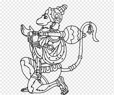 Bal Hanuman Coloring Pages