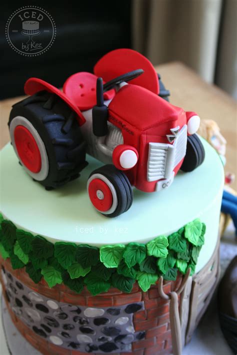 Pin By Iced By Kez On Cake Topper S By Iced By Kez Tractor Cake