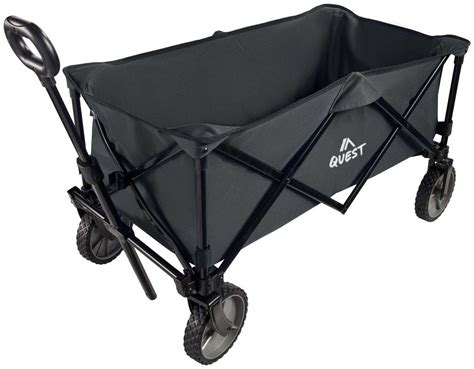 Quest Quad Fold Wagon Utility Foldable Use Cart For Indoor And Outdoor