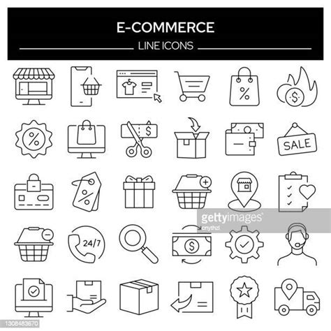 61114 E Commerce Icon Vector High Res Illustrations Getty Images