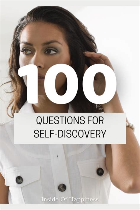 100 Thought Provoking Self Discovery Questions To Ask Yourself