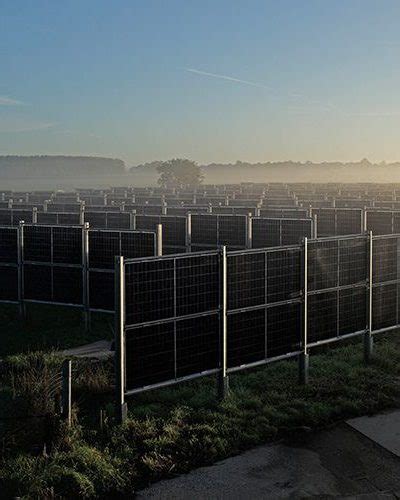 Vertikale Agri Pv Von Next Sun F R Doppelte Landnutzung