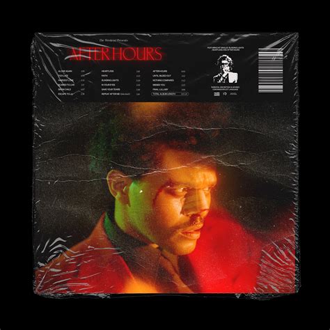 The Weeknd After Hours Concept Cover On Behance