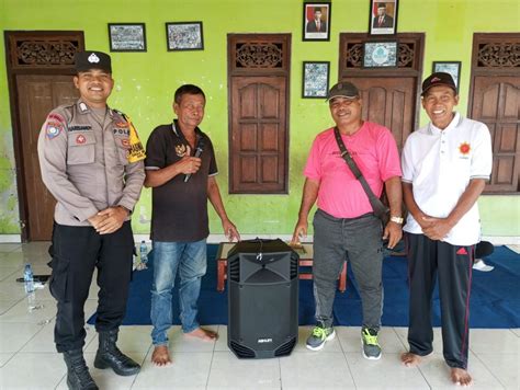 Bantuan Sound System Dari Pemerintah Desa Bungkulan Kepada Banjar Dinas