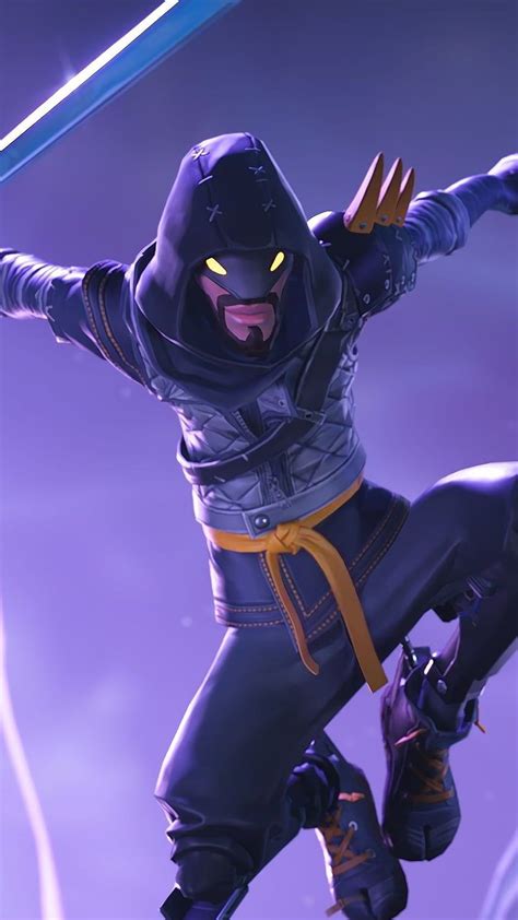 Fortnite Video Game Skin Mythic Cloaked Star Ninja For Your Mobile