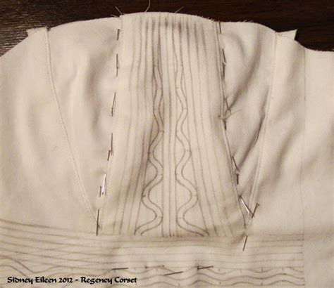 How To Make A Corded Regency Corset Page Of By Sidney Eileen