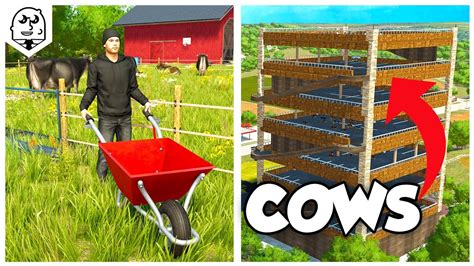 I Built A Vertical Cow Farm In Farming Simulator YouTube