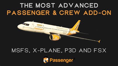 Passenger Teaser Advanced Passenger Crew Flight Simulator Addon