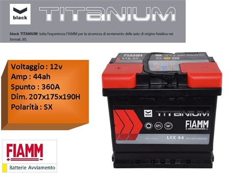 Batterie Per Auto Fiamm Batterie Avviamento