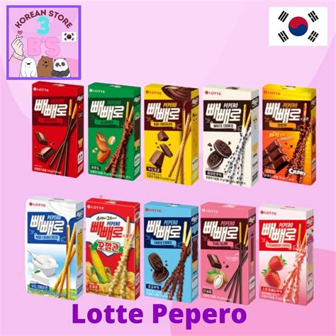 Lotte Pepero Sticks Biscuits Shopee Philippines