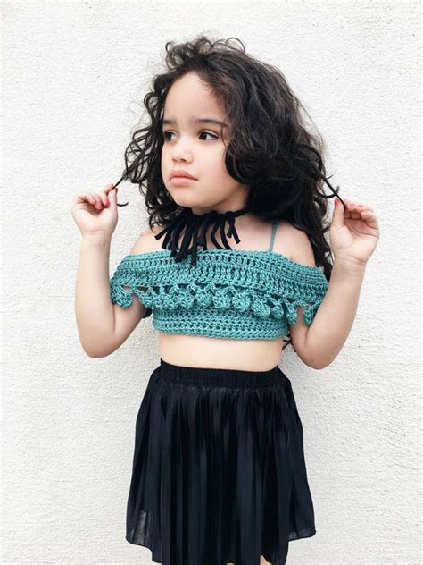 Belly Crop Top Kids Atelier Yuwaciaojp