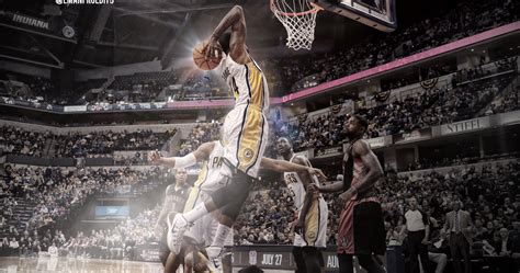 Paul George Dunk Wallpaper