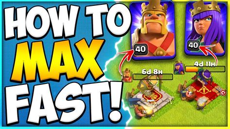 Secret To The Fast Hero Upgrades How To Max Your Heroes In Clash Of Clans Youtube