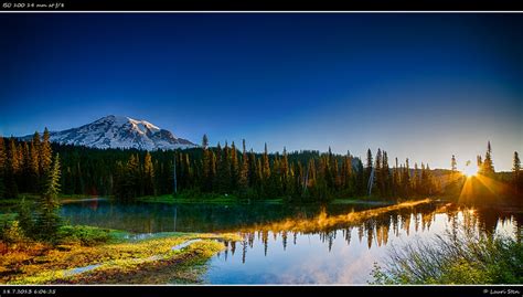 Sunrise At Mount Rainier Mount Rainier Is A Massive Strato Flickr