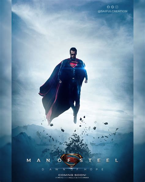 Man Of Steel 2 Poster | Poster By Saiful Creation