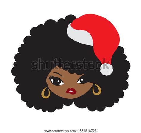 Vector Illustration African American Black Girl Stock Vector Royalty Free 1831616725