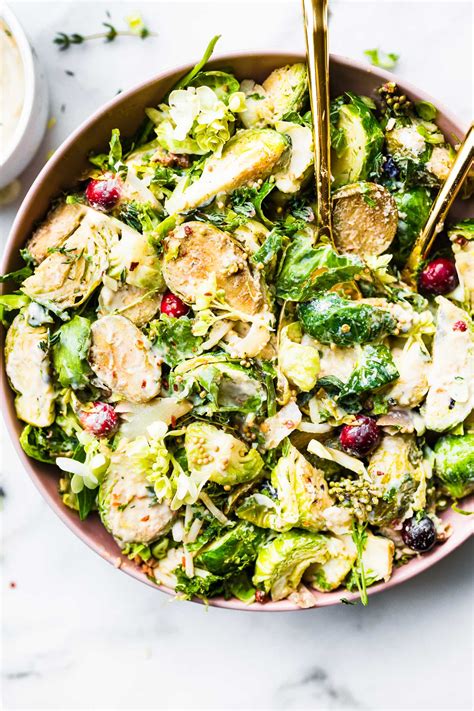 Saut Ed Brussel Sprouts Salad With Mustard Sauce Vegan Laptrinhx News