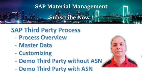 Sap Third Party Process Youtube