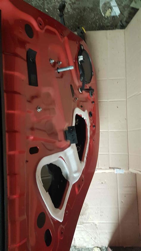 Renault Clio Mk Passenger Nsr Rear Door Red Tennp Door