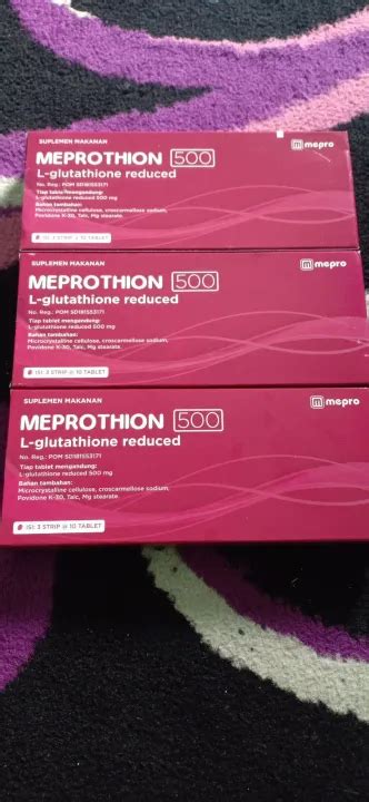 Meprothion Mg L Glutathione Lazada Indonesia