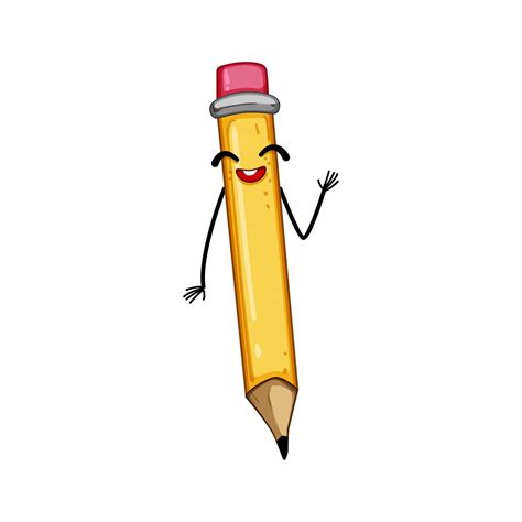 Collection Pen Character Cartoon Vector Illustration 35559146 Vector Art At Vecteezy