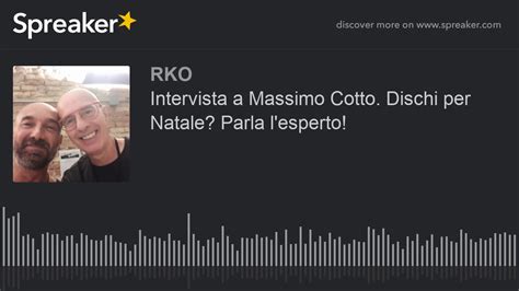 Intervista A Massimo Cotto Dischi Per Natale Parla L Esperto YouTube