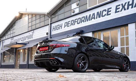 Performance Sport Exhaust For Alfa Romeo Giulia Quadrifoglio With Valve