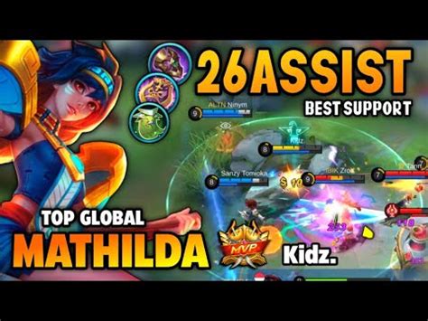 MATHILDA BEST BUILD 2022 TOP GLOBAL MATHILDA GAMEPLAY MOBILE