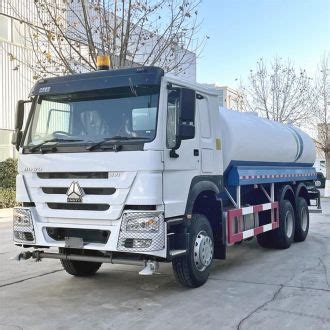 Howo Water Tank Truck For Sale Sinotruk Water Tanker With Sprinkler