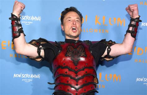 Elon Musk Steps Out In Halloween Costume Worth Thousands Of Dollars For