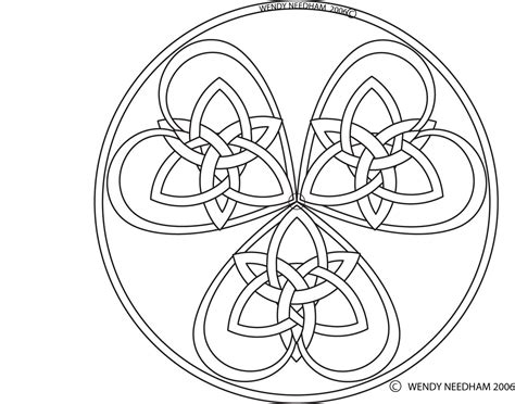 Triple Celtic knot Heart by Dinayarose on DeviantArt