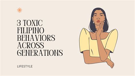 Top Toxic Filipino Behaviors Across Generations