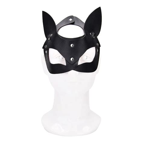 Bound To Play Kitty Cat Face Mask Black Love Sextoys