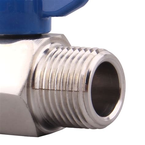 Govalve Mini Ball Valve 3 8 Npt Female X Male Thread Valve