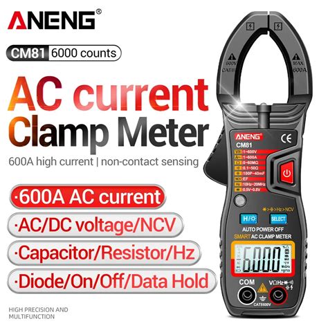 ANENG CM80 CM81 Dijital Kelep E Metre AC Ak M Multimetre Voltmetre