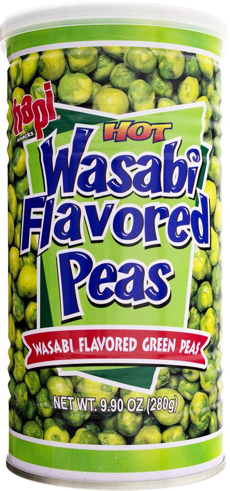 Amazon Hapi Hot Wasabi Peas Ounce Tins Pack Of