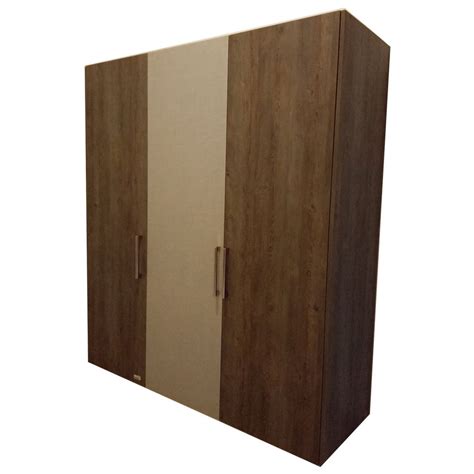 Doors Brown Wooden Bedroom Wardrobe With Locker At Rs Sq Ft In