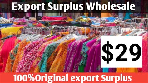 100 Original Clothes Cheapest Export Surplus Clothes Branded