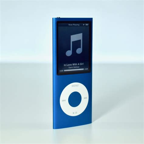 Ipod Nano Generation 4 8 Gb Blue 2008