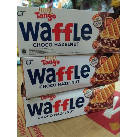 Jual READY Wafer Tango Waffle Rasa Choco Hazelnut 25gr 1 Box 12pcs