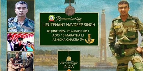 Remembering Heroism Of Martyr Lieutenant Navdeep Singh Trishul