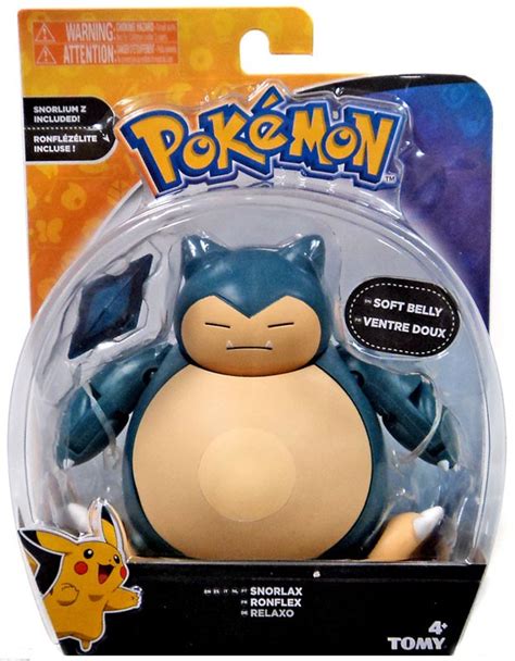 Pokemon Snorlax Action Figure Snorlium Z Included Tomy Toywiz