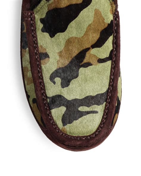 Ugg Ascot Camo Slippers In Brown For Men Lyst