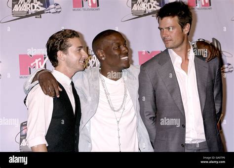 Left To Right Shia LaBeouf Tyrese Gibson And Josh Duhamel At The