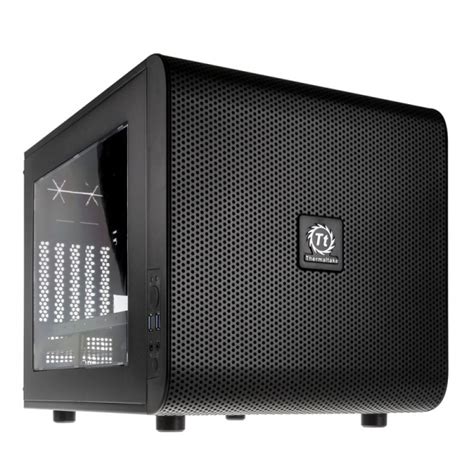 Thermaltake Core V21 Micro Atx Chassis Black [gexa 210] From Watercoolinguk