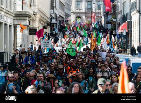 Extinction Rebellion Protesters Gather To Begin Their Spring 2022 Uk